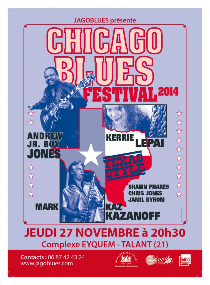 CHICAGO BLUES FESTIVAL 2014 recto