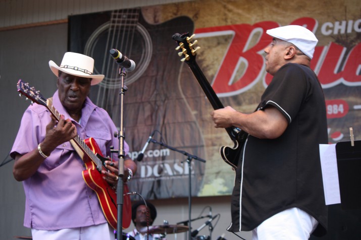 Lonnie et Ronnie Brooks Chicago Festival 2015